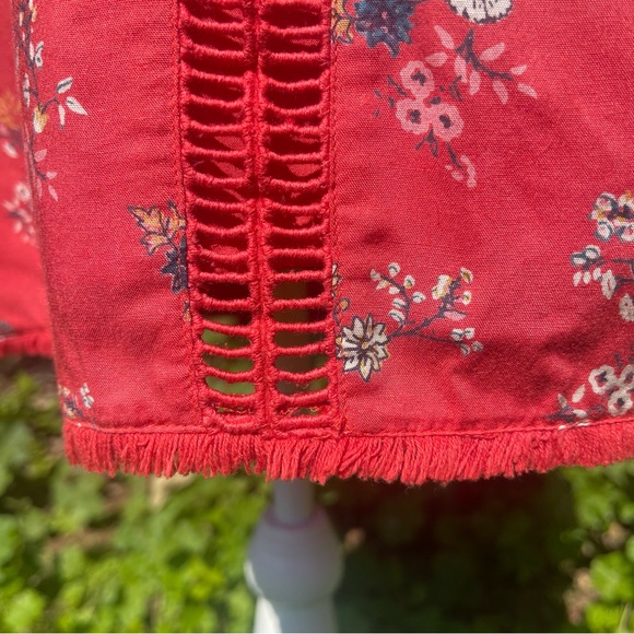 MODCLOTH whimsical wildflower short sleeve shift dress, floral - Picture 8 of 12